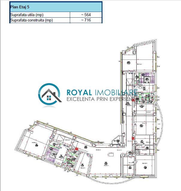 Royal Imobiliare   Cladire birouri P+6E, zona Ultracentrala