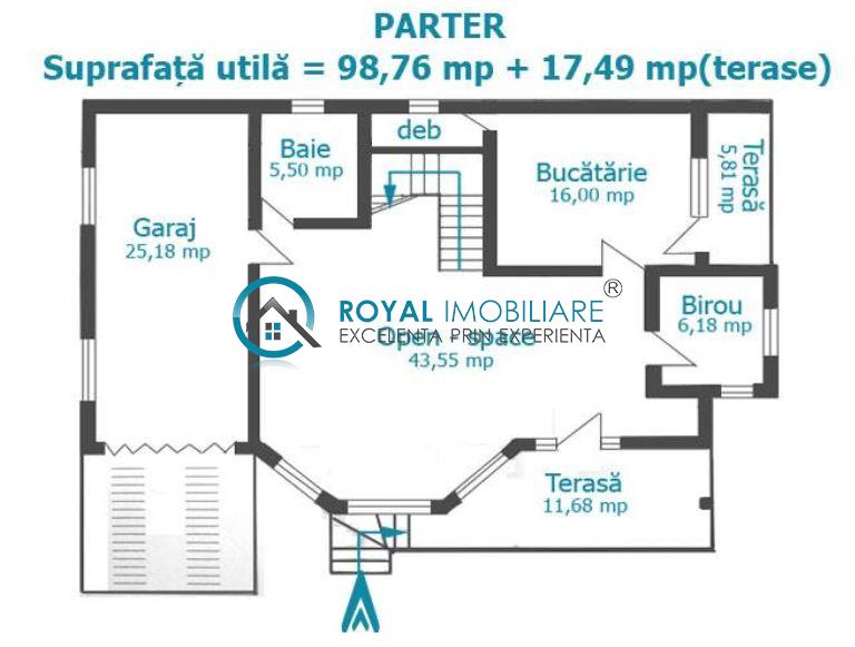 Royal Imobiliare   Inchiriere Vila zona Bucov