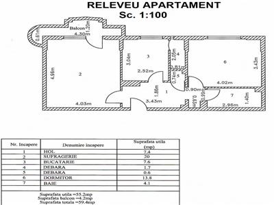 Royal Imobiliare   Vanzare apartament 2 camere, zona Central   Pisica Alba